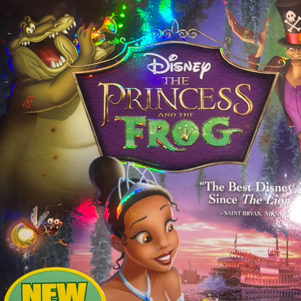 Disney The Princess and the Frog DVD, movie